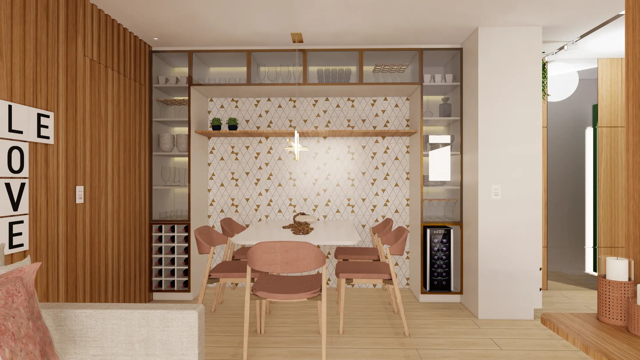 Apartamento Charlote — detalhe do projeto