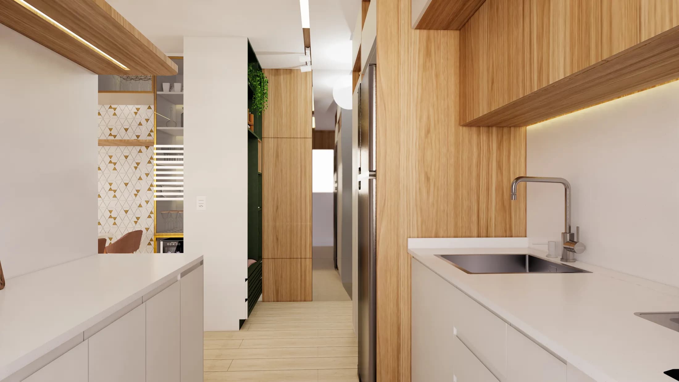 Apartamento Charlote — detalhe do projeto