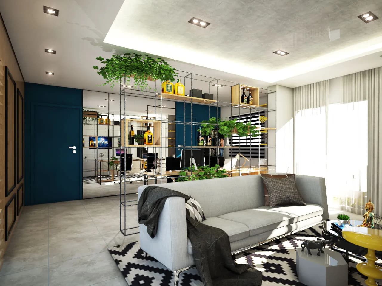 Apartamento HIM — projeto da H+ Arquitetura & Co