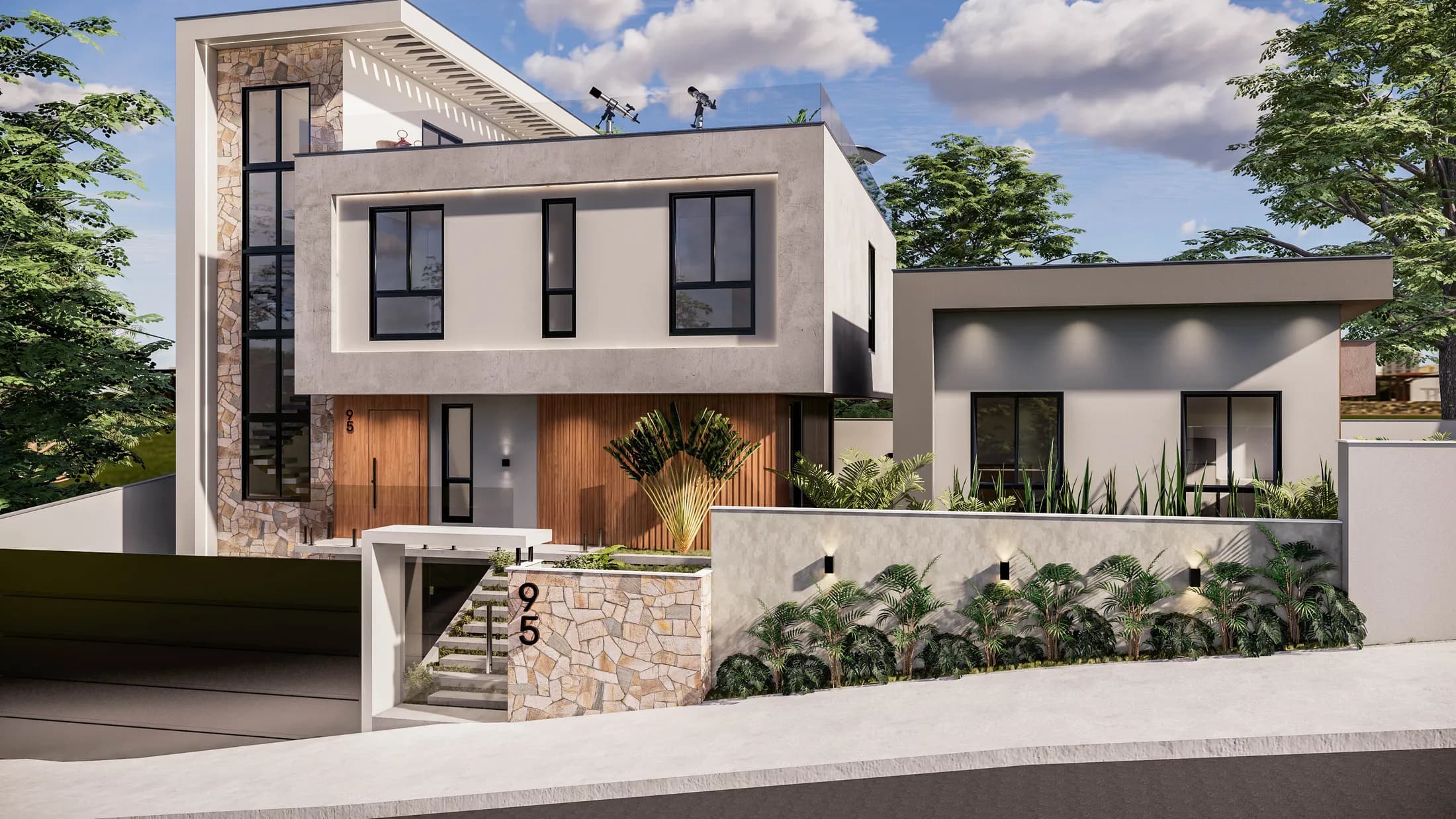 Casa LW, Jaraguá do Sul — SC — projeto da H+ Arquitetura & Co