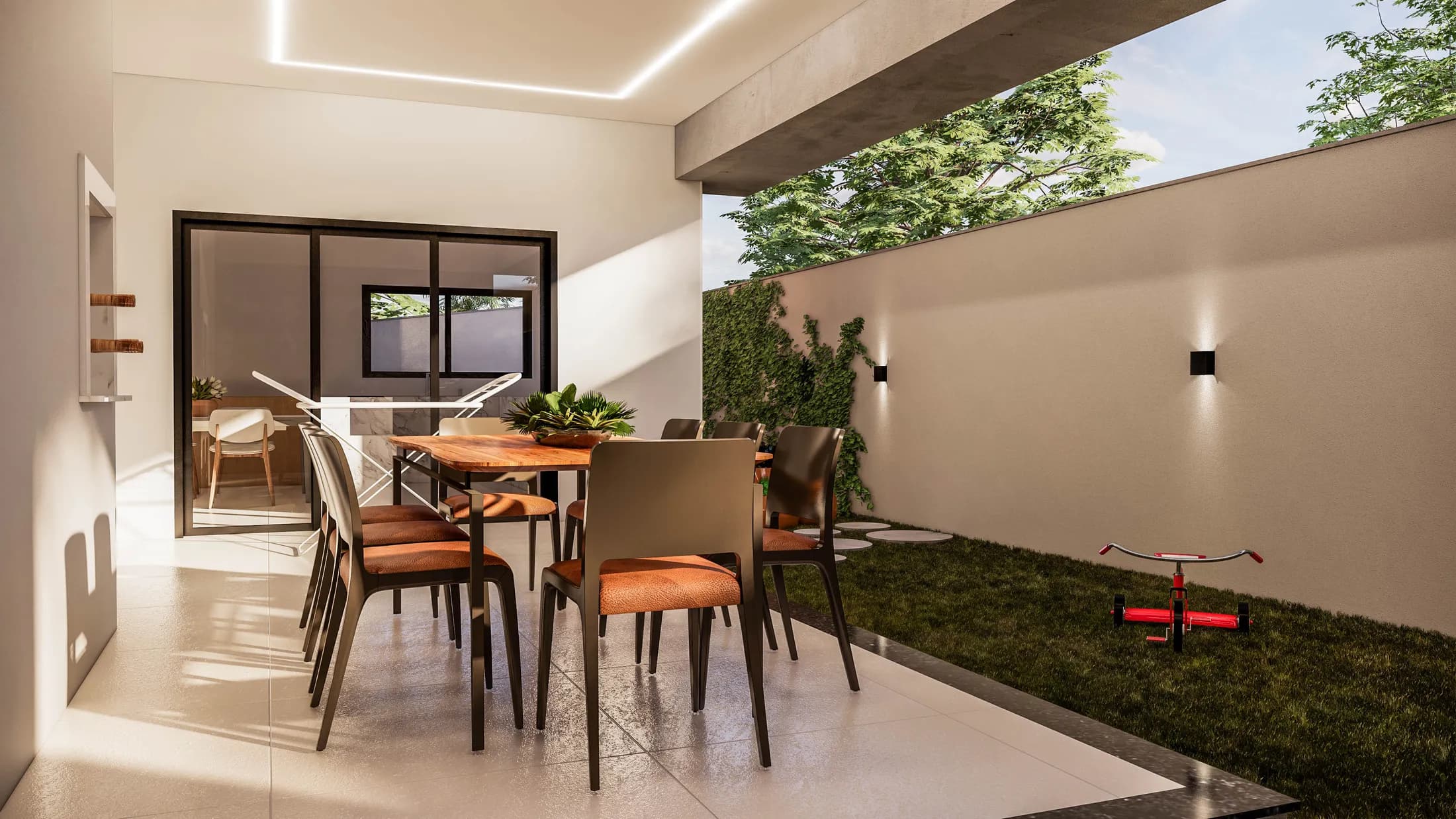 Casa LW — ambiente projetado pela H+