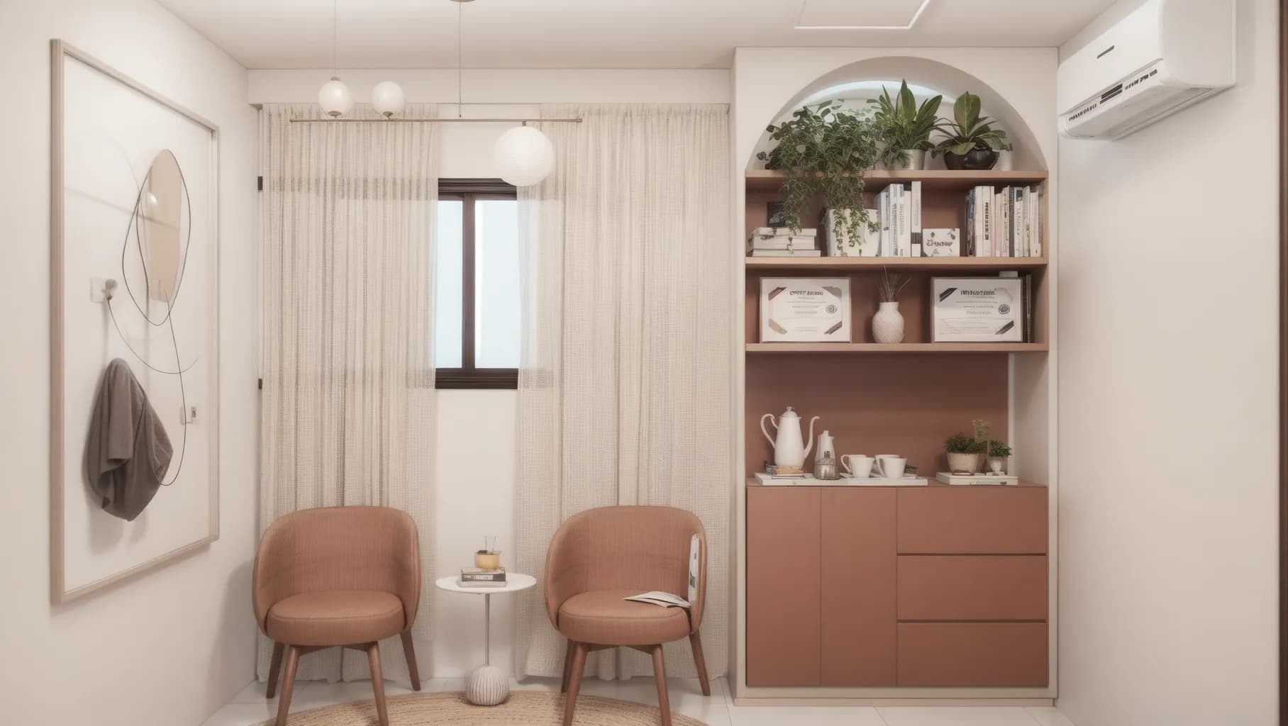 Acolher Psicologia — ambiente projetado pela H+