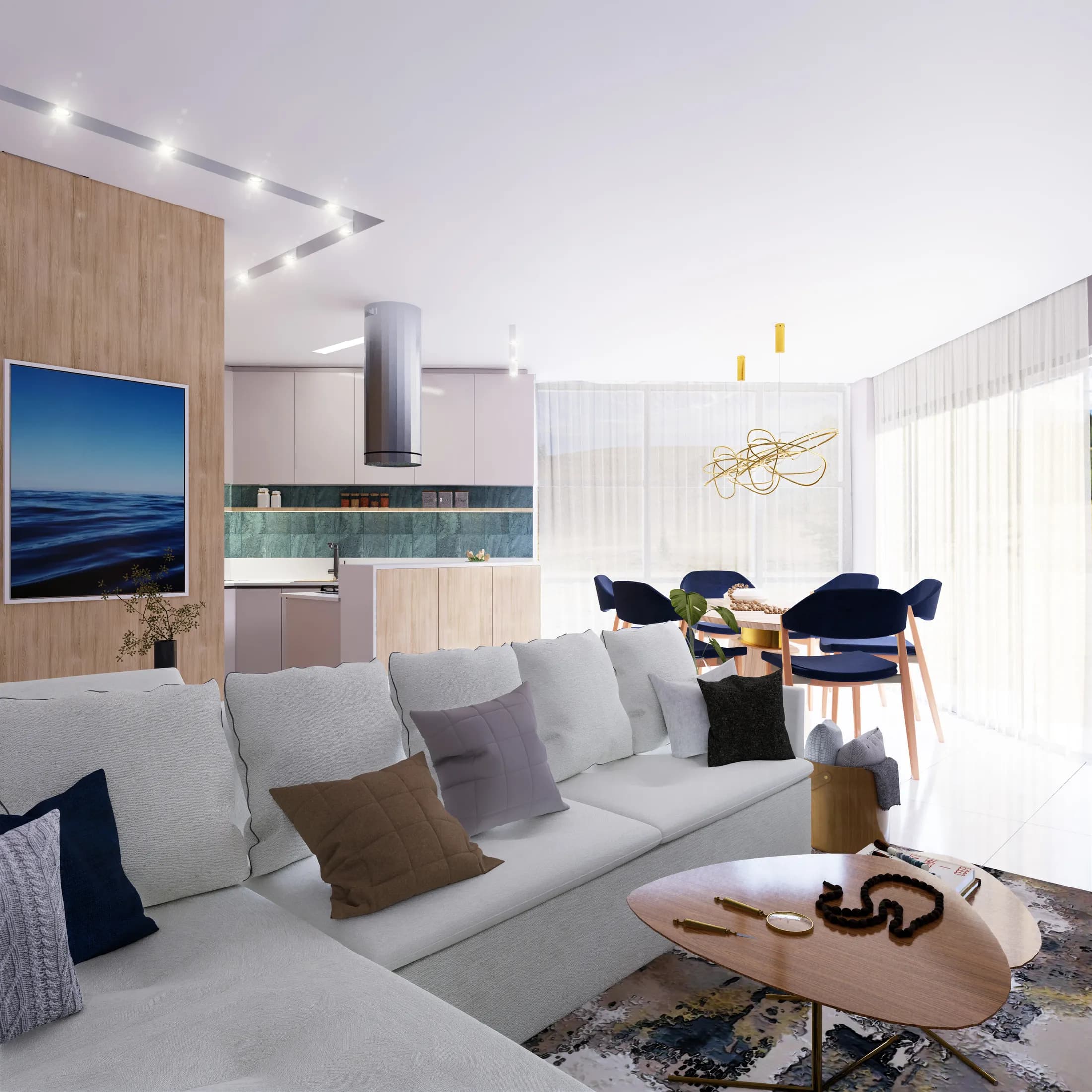 Apartamento MAR, Itapema — SC — projeto da H+ Arquitetura & Co