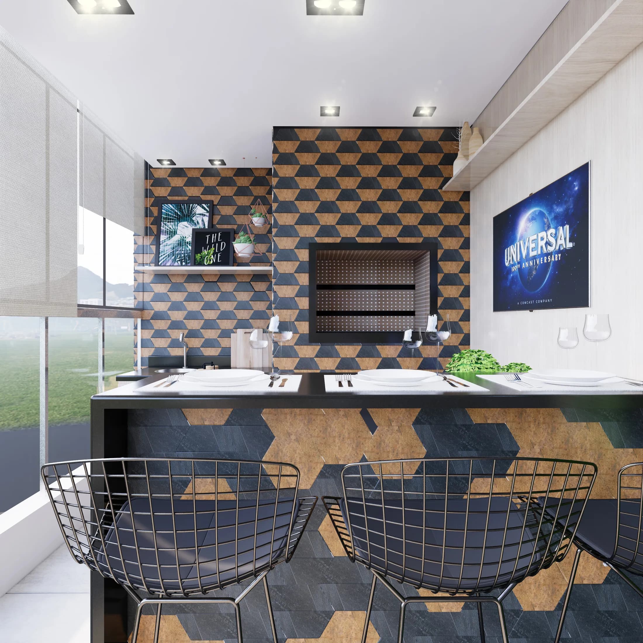 Apartamento MAR — detalhe do projeto
