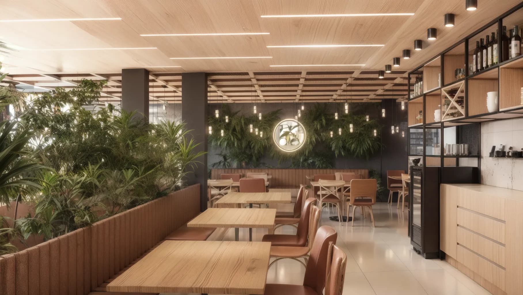 Pizzaiolo Pizzaria — ambiente projetado pela H+